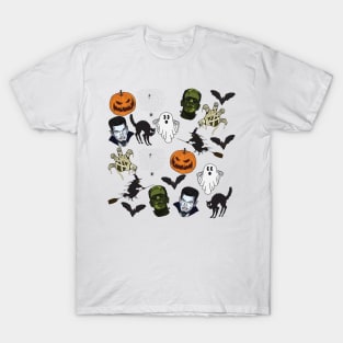 Halloween Pattern T-Shirt